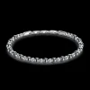Bracciale Zancan morbido in argento a sfere.