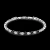 Bracciale Zancan morbido con sfere in argento e in pietre dure naturali.