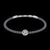 Bracciale Zancan morbido con sfere in argento e rosa dei venti.