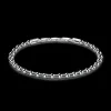 Bracciale Zancan morbido in argento a sfere.