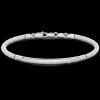 Bracciale Zancan semirigido in argento con zaffiro.