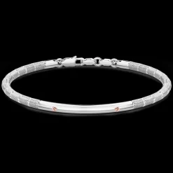 Bracciale Zancan semirigido in argento.
