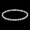 Bracciale Zancan solo maglia in argento.