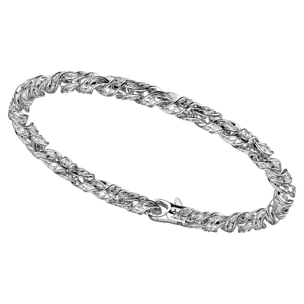 Bracciale Zancan solo maglia in argento.