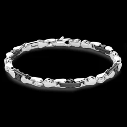 Bracciale Zancan solo maglia in argento e ceramica.