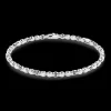 Bracciale Zancan solo maglia in argento.