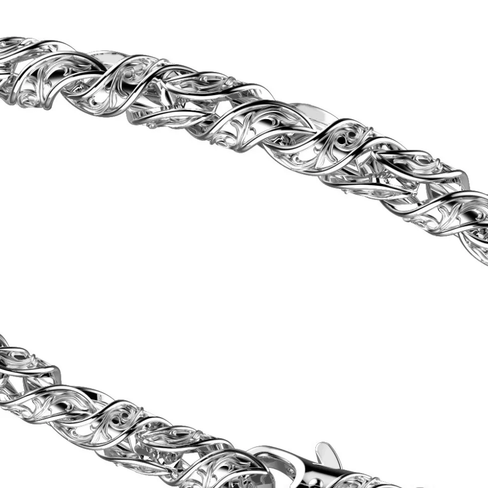 Bracciale Zancan solo maglia in argento.