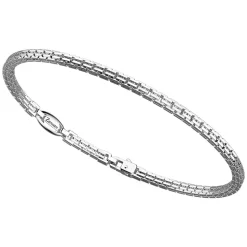 Bracciale Zancan solo maglia in argento.