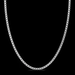 Collana a catena Zancan in argento.