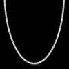 Collana a catena Zancan in argento.