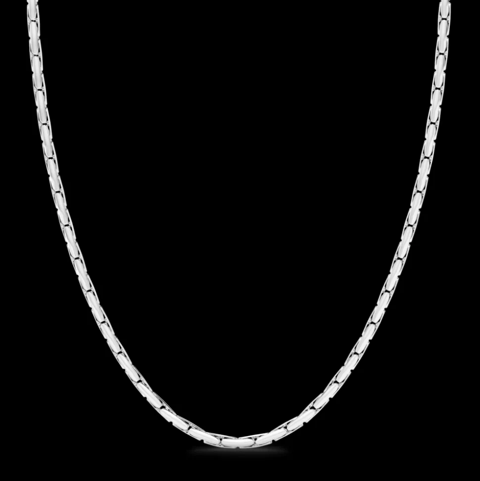 Collana a catena Zancan in argento.