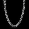 Collana a grumette Zanca in argento con smalto nero.