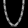 Collana a grumette Zanca in argento e ceramica nera.