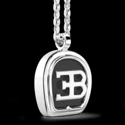 Collana Bugatti in argento.