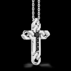Collana da uomo in argento