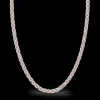 Collana da uomo Zancan a catena in argento e oro rosa.