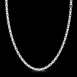 Collana solo maglia Zancan in argento.