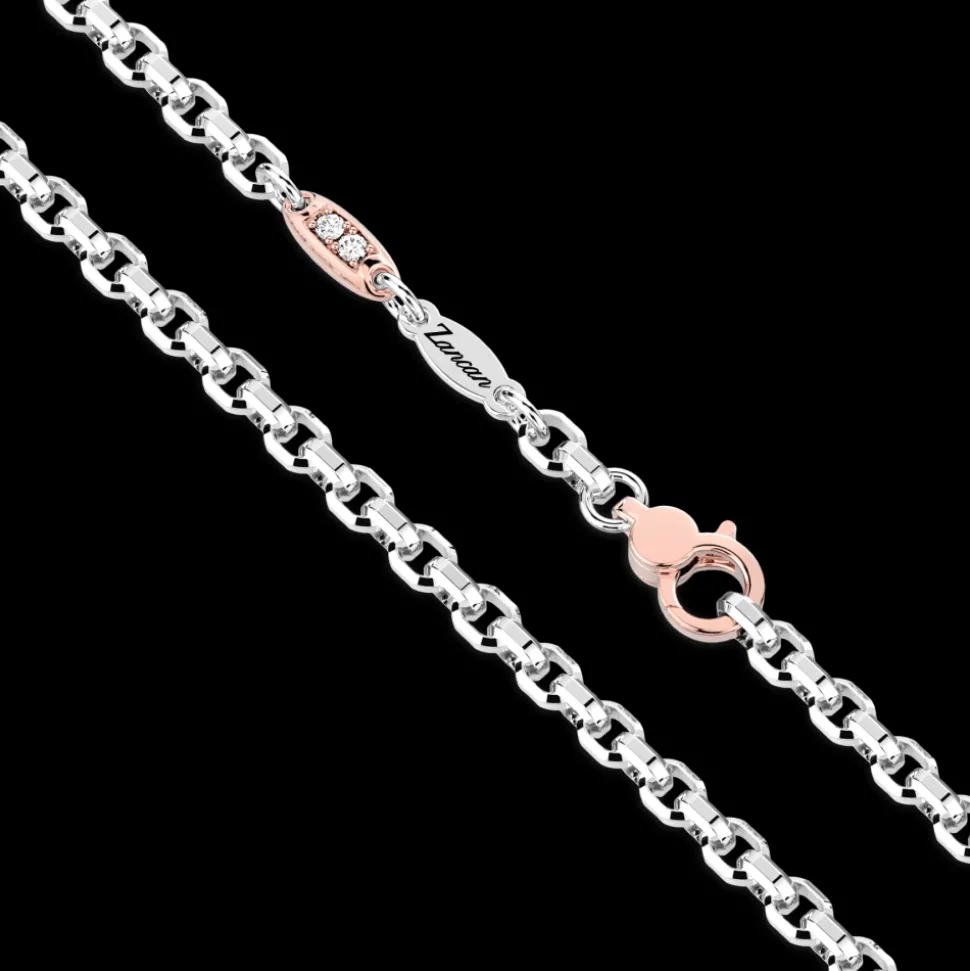 Collana solo maglia Zancan in oro 18kt.