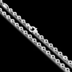 Collana solo maglia Zancan in argento.