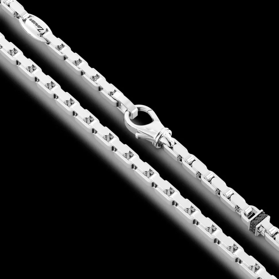 Collana solo maglia Zancan in argento.