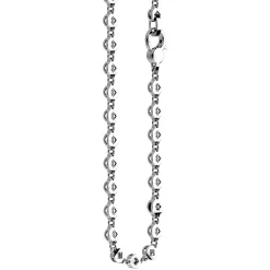 Collana solo maglia Zancan in argento.