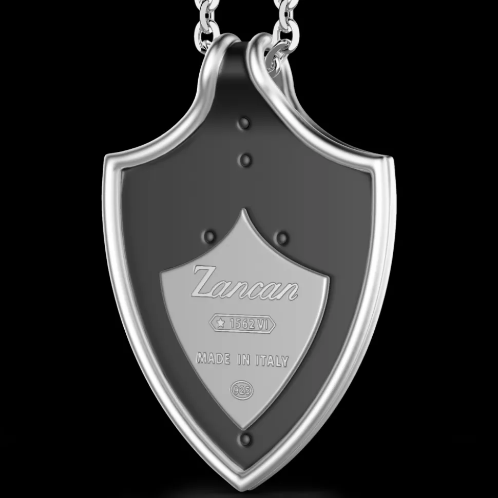 Collana Zancan biker in argento.