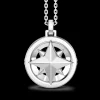 Collana Zancan in argento con pendete a rosa dei venti.