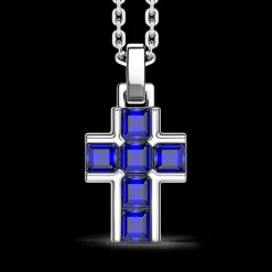 Collana Zancan in argento con pietre naturali
