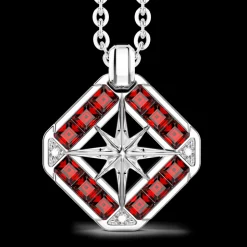 Collana Zancan in argento con pietre naturali