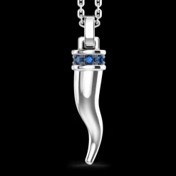 Collana Zancan in argento con pietre naturali