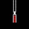 Collana Zancan in argento con pendente a stick.