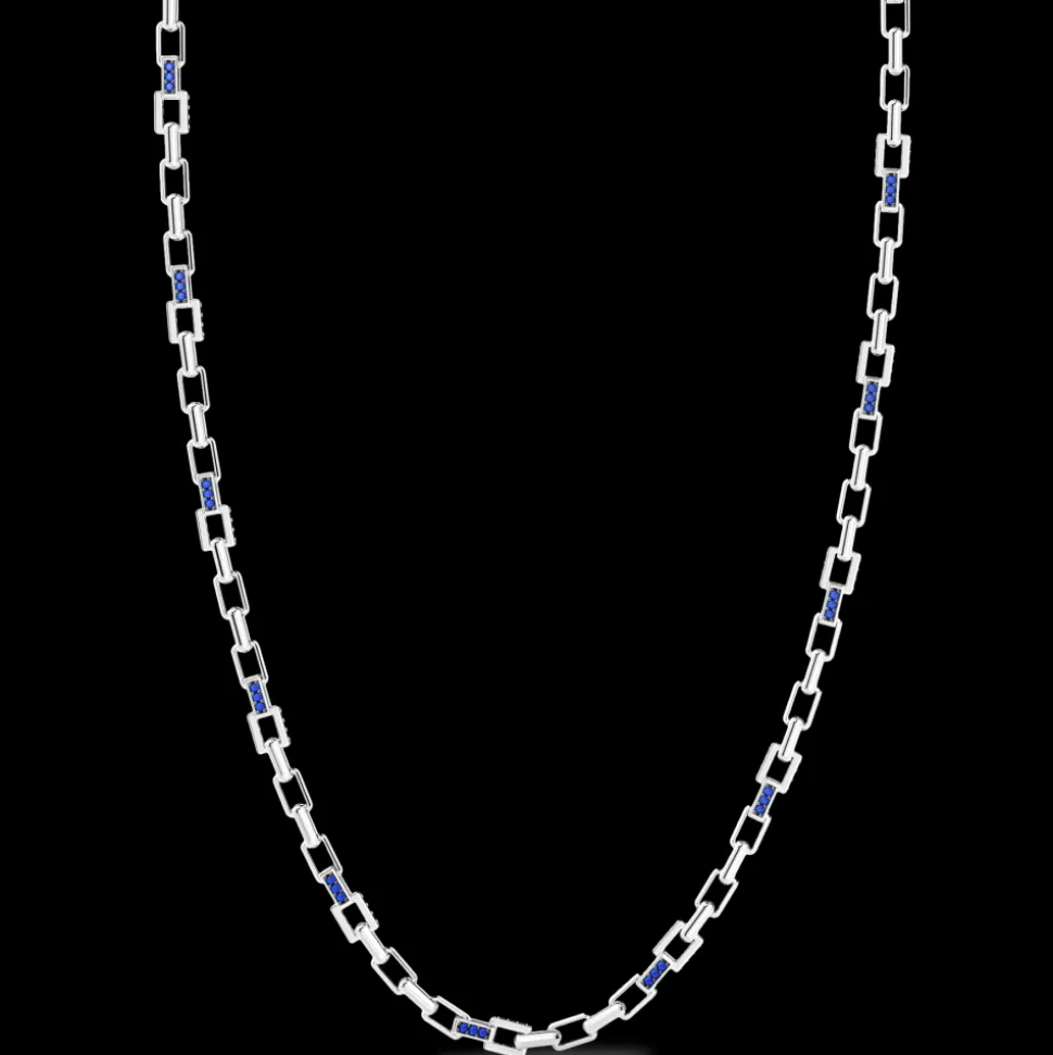 Collana Zancan in argento con pietre naturali