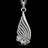 Collana Zancan in argento con pendente a nativo americano.