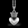 Collana Zancan in argento con cuore.