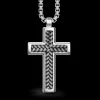 Collana Zancan in argento con pendente a croce.