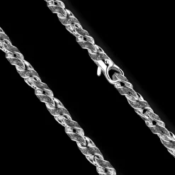 Collana Zancan in argento solo maglia.