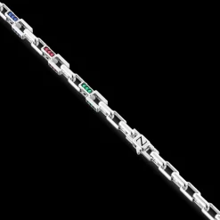 Collana Zancan in argento con pietre naturali
