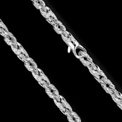 Collana Zancan in argento solo maglia.