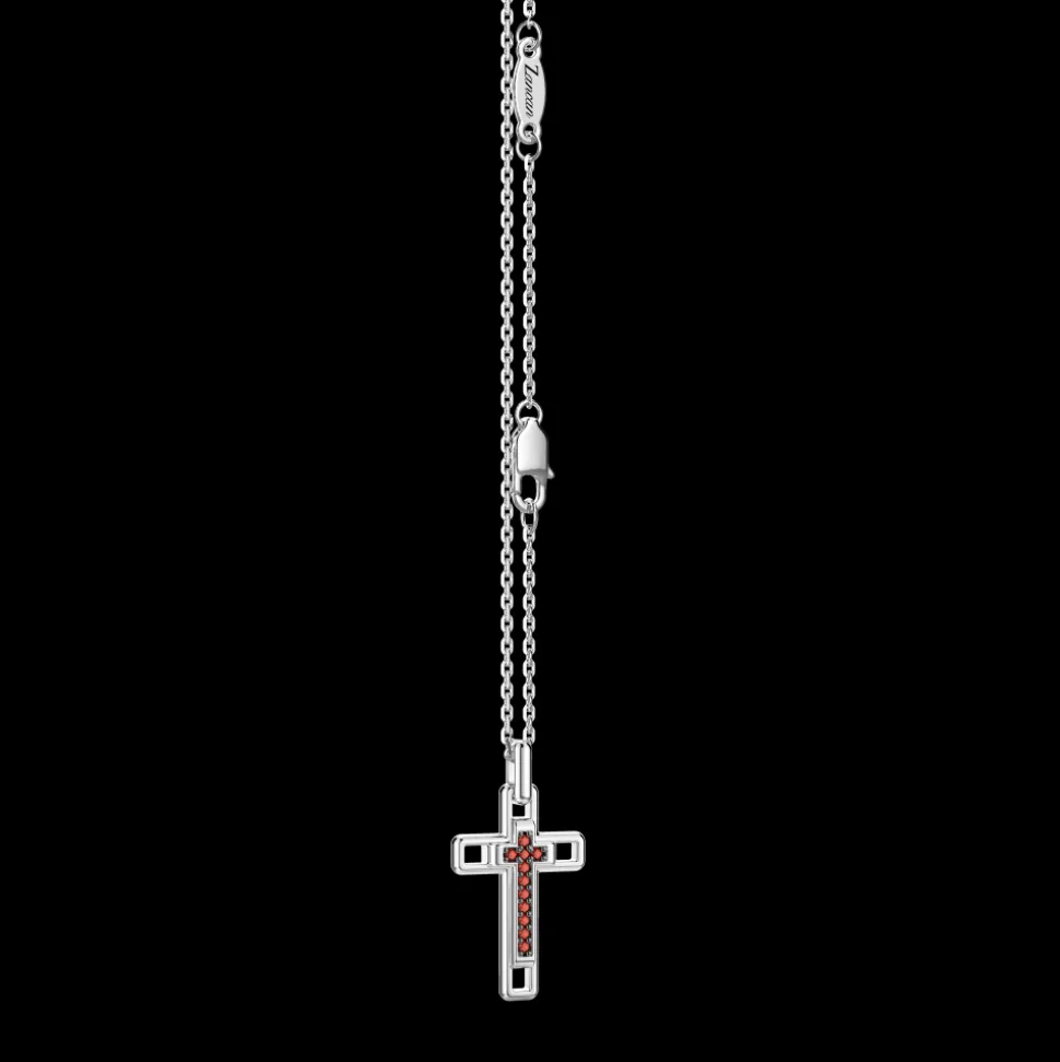 Collana Zancan in argento con pietre naturali