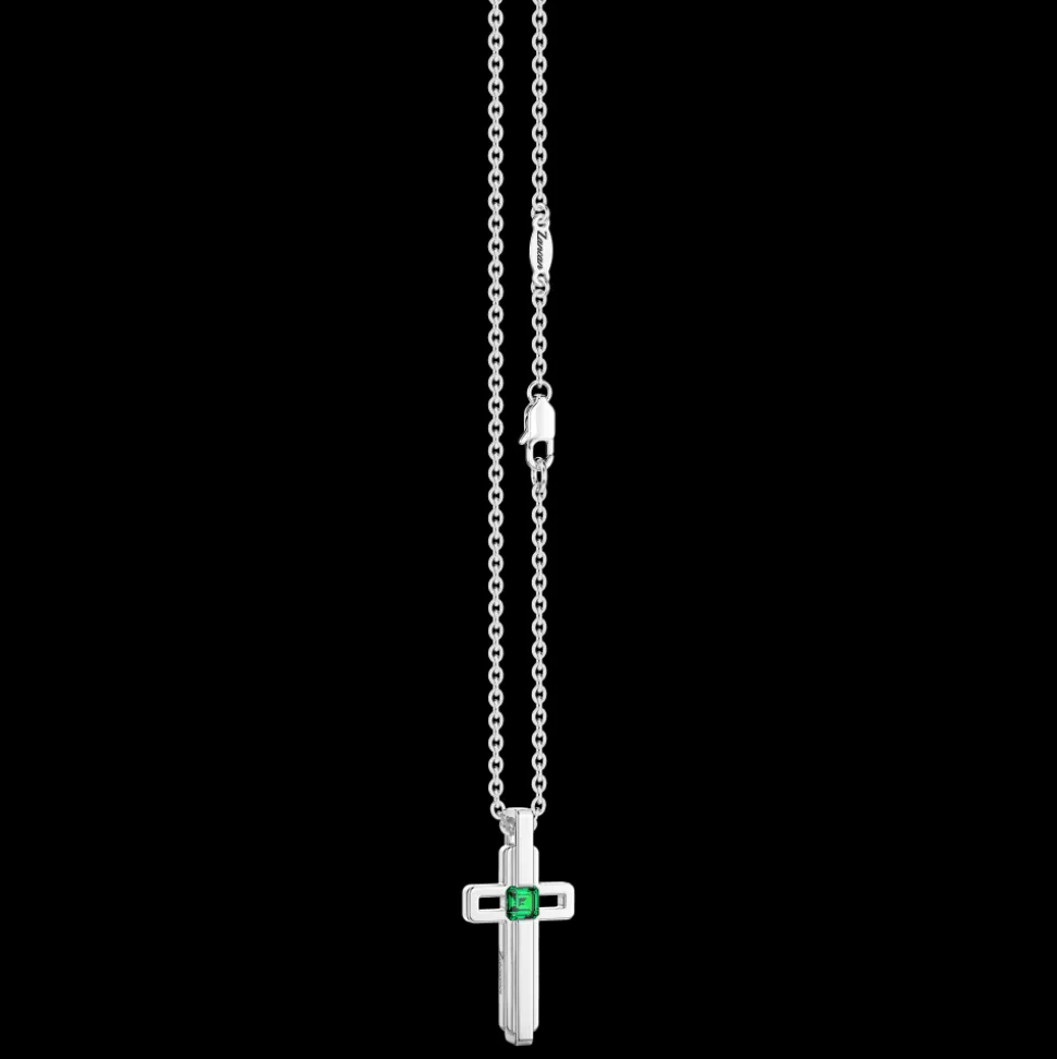 Collana Zancan in argento con pietre naturali