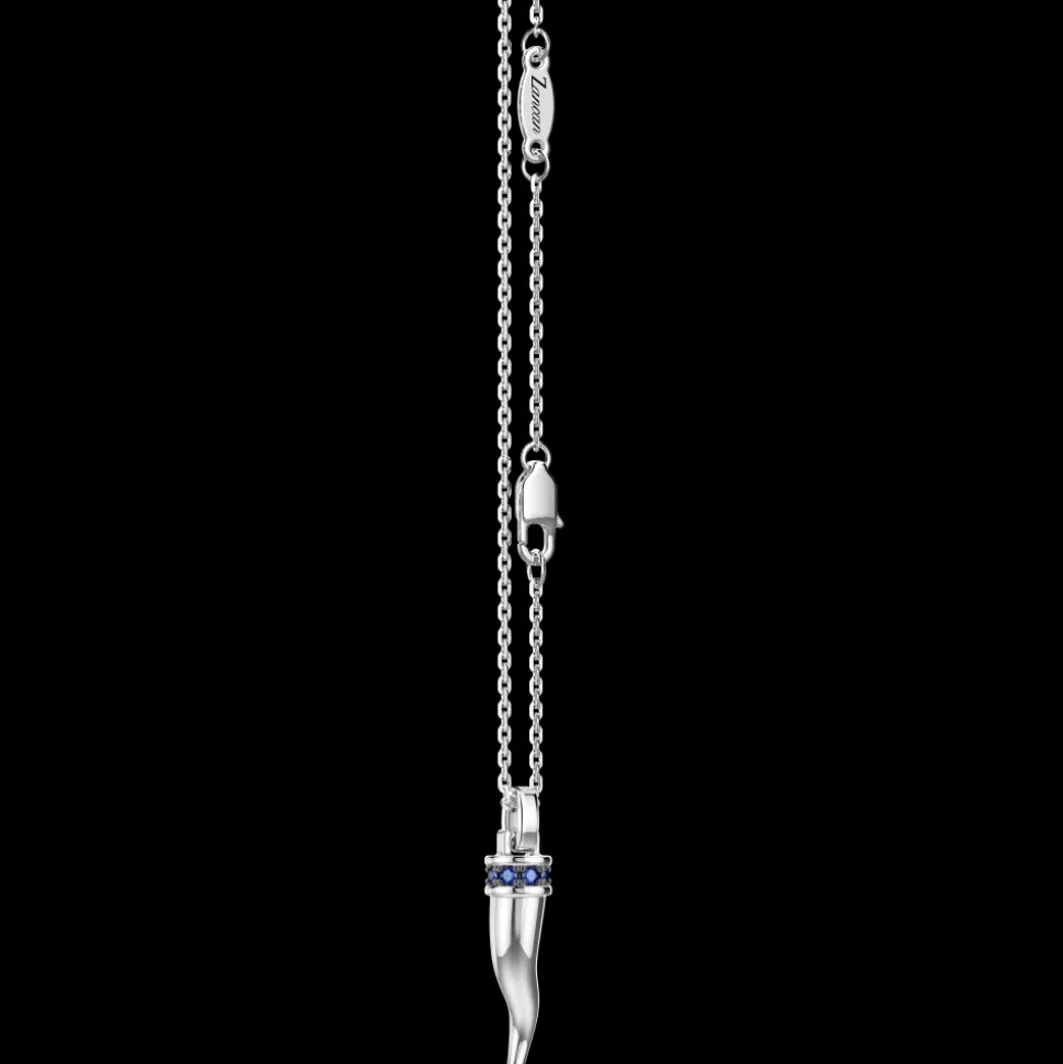 Collana Zancan in argento con pietre naturali