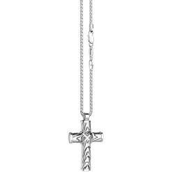 Collana Zancan in argento con pendente a croce.