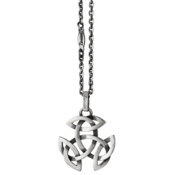 Collana Zancan in argento con pendente celtico.