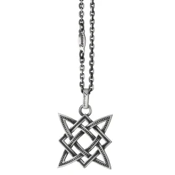 Collana Zancan in argento con pendente celtico.