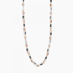 Collana  Zancan in oro bianco con diamanti.