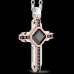 Collana Zancan in oro 18k con diamanti neri.