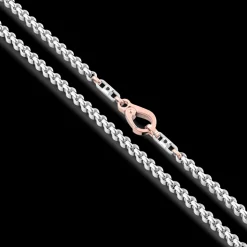 Collana Zancan in oro 18k con diamanti neri.