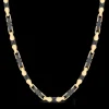 Collana Zancan in    oro 18kt e ceramica nera.