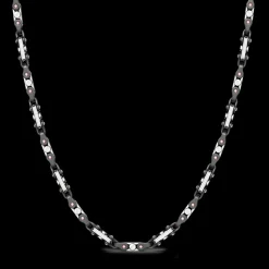 Collana Zancan in oro 18kt e ceramica nera.