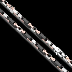 Collana Zancan in oro 18kt e ceramica nera.
